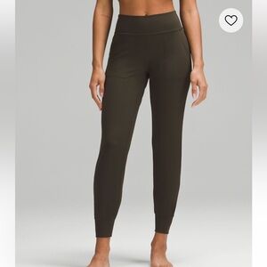 Dark olive lululemon Align™ High-Rise Jogger full length